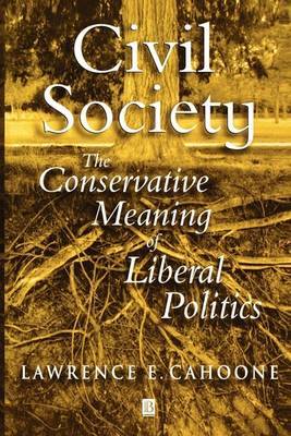 Civil Society by Lawrence E Cahoone image