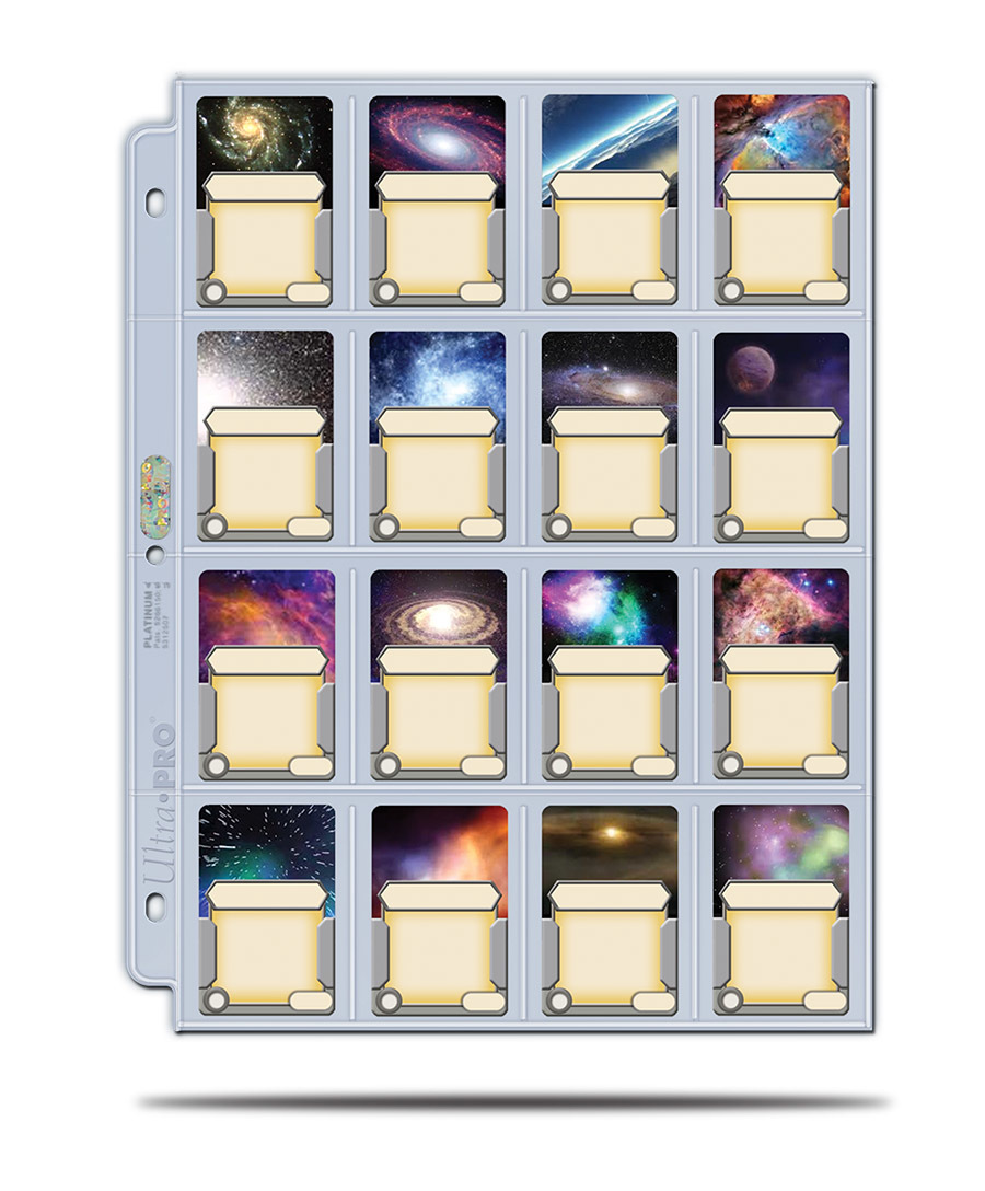 Ultra Pro 16-Pocket Platinum Box (100 pages) | at Mighty Ape NZ