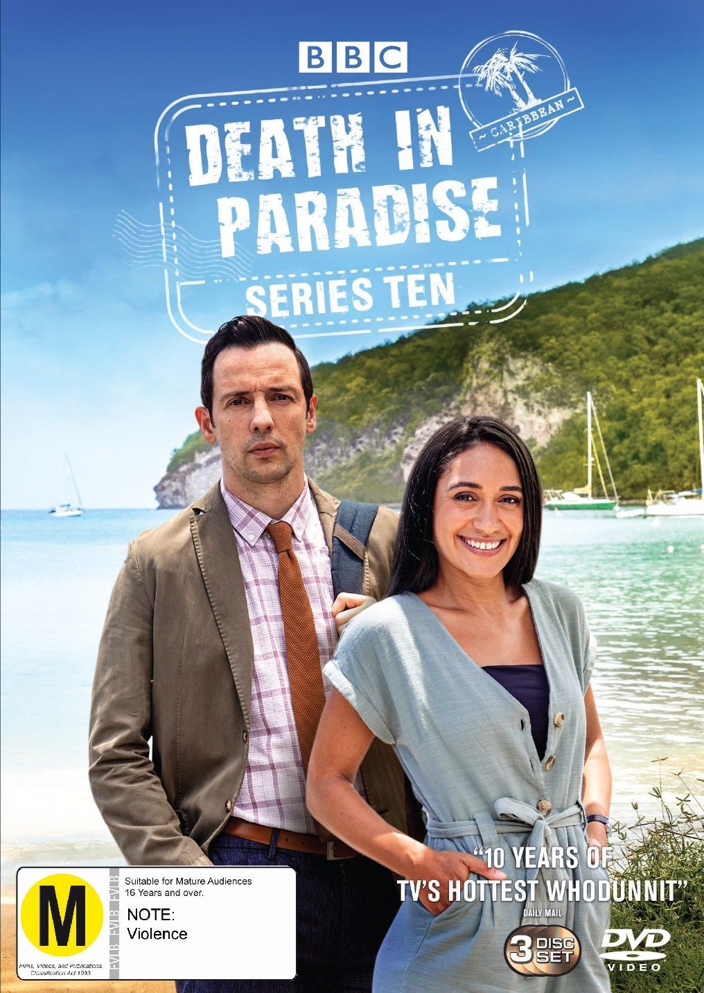 Death In Paradise: Series 10 on DVD