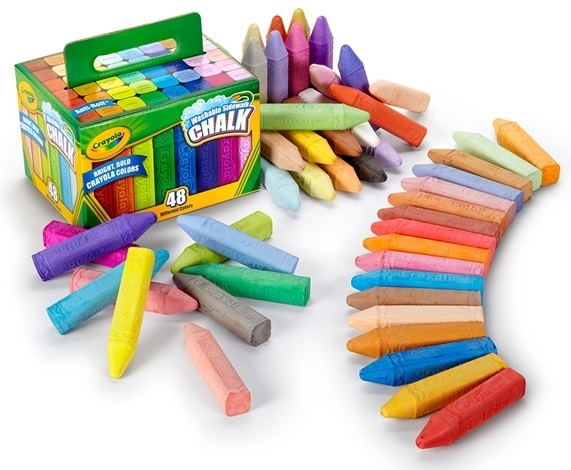 Crayola: 48 Thick Stick Chalk