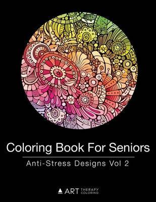 Coloring Book for Seniors by Art Therapy Coloring image