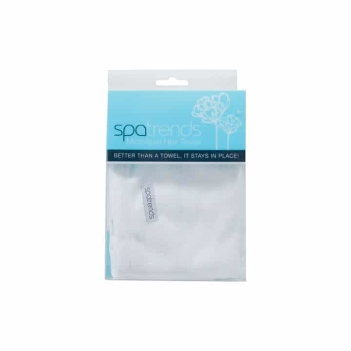 Spa Trends: Microfibre Hair Towel - White image