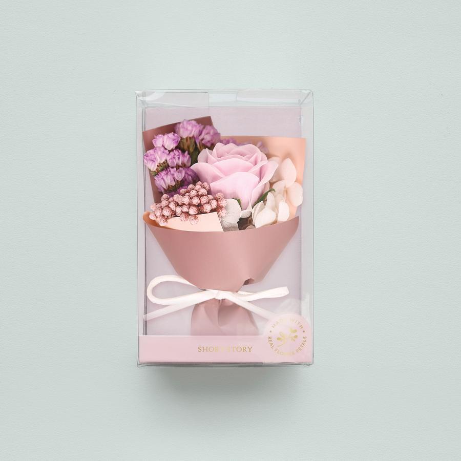Short Story: Floral Bouquet Box - Light Purple image