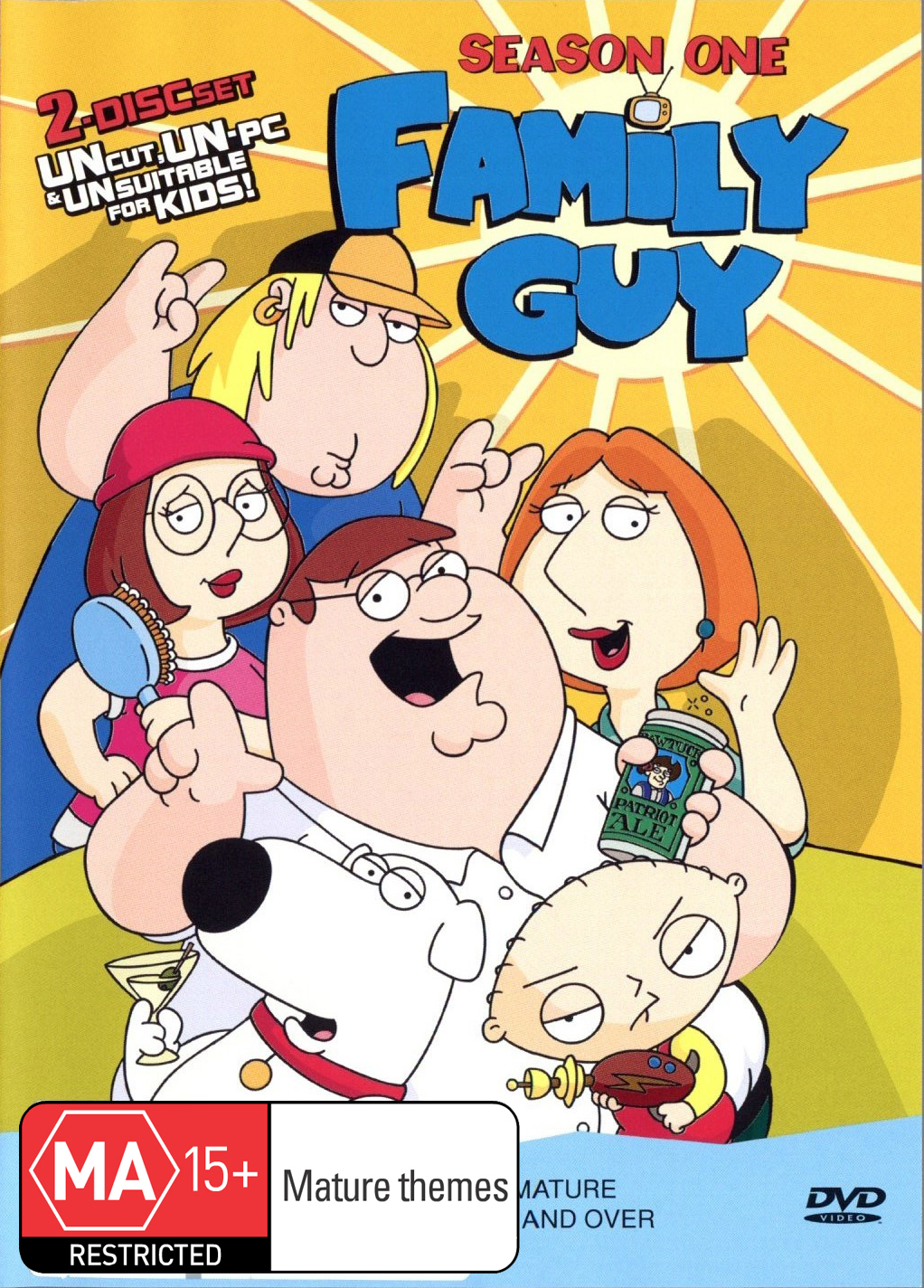 Family Guy - Season 1 (2 Disc Set) on DVD image