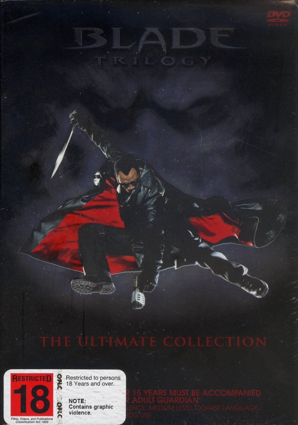 Blade Trilogy - The Ultimate Collection (3 Disc) on DVD