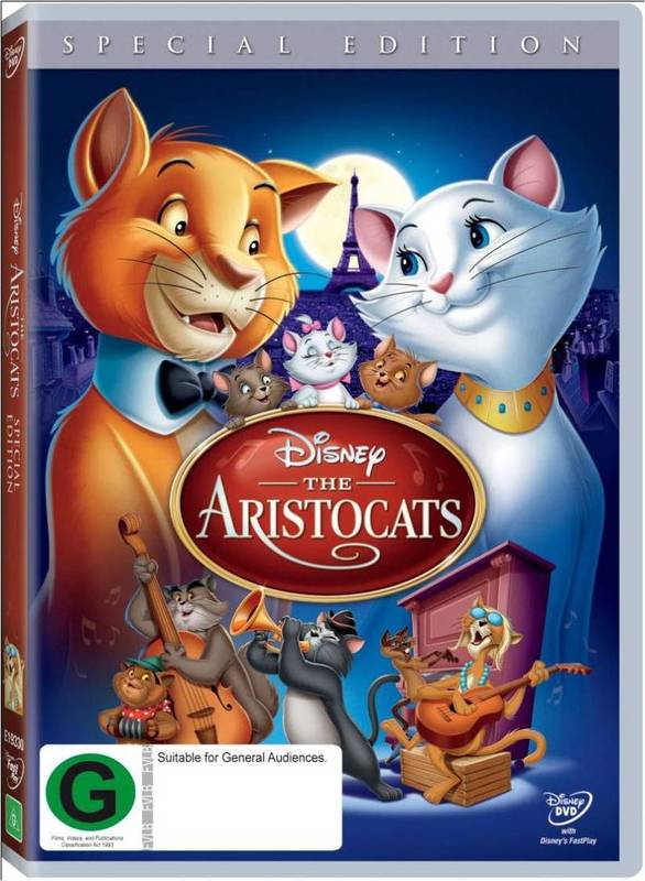 The Aristocats Dvd In Stock Buy Now At Mighty Ape Nz