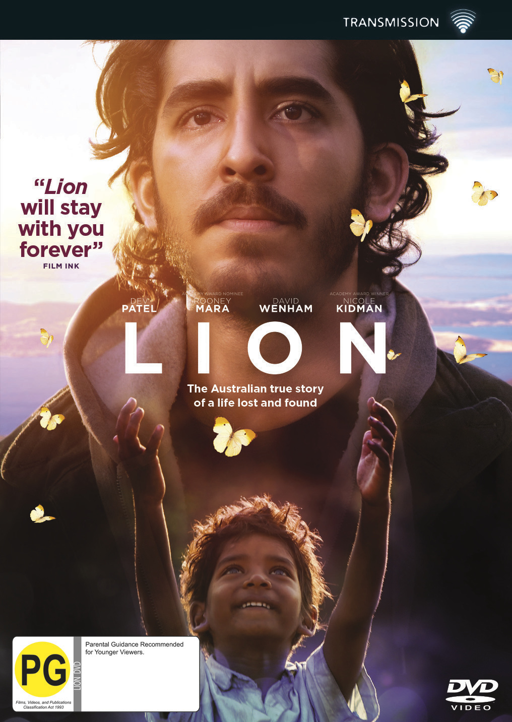 Lion on DVD image