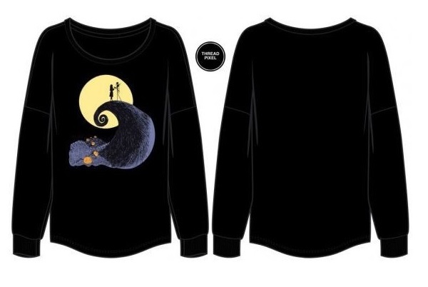 Nightmare Before Christmas - Slim-Fit Drop Shoulder Pullover image