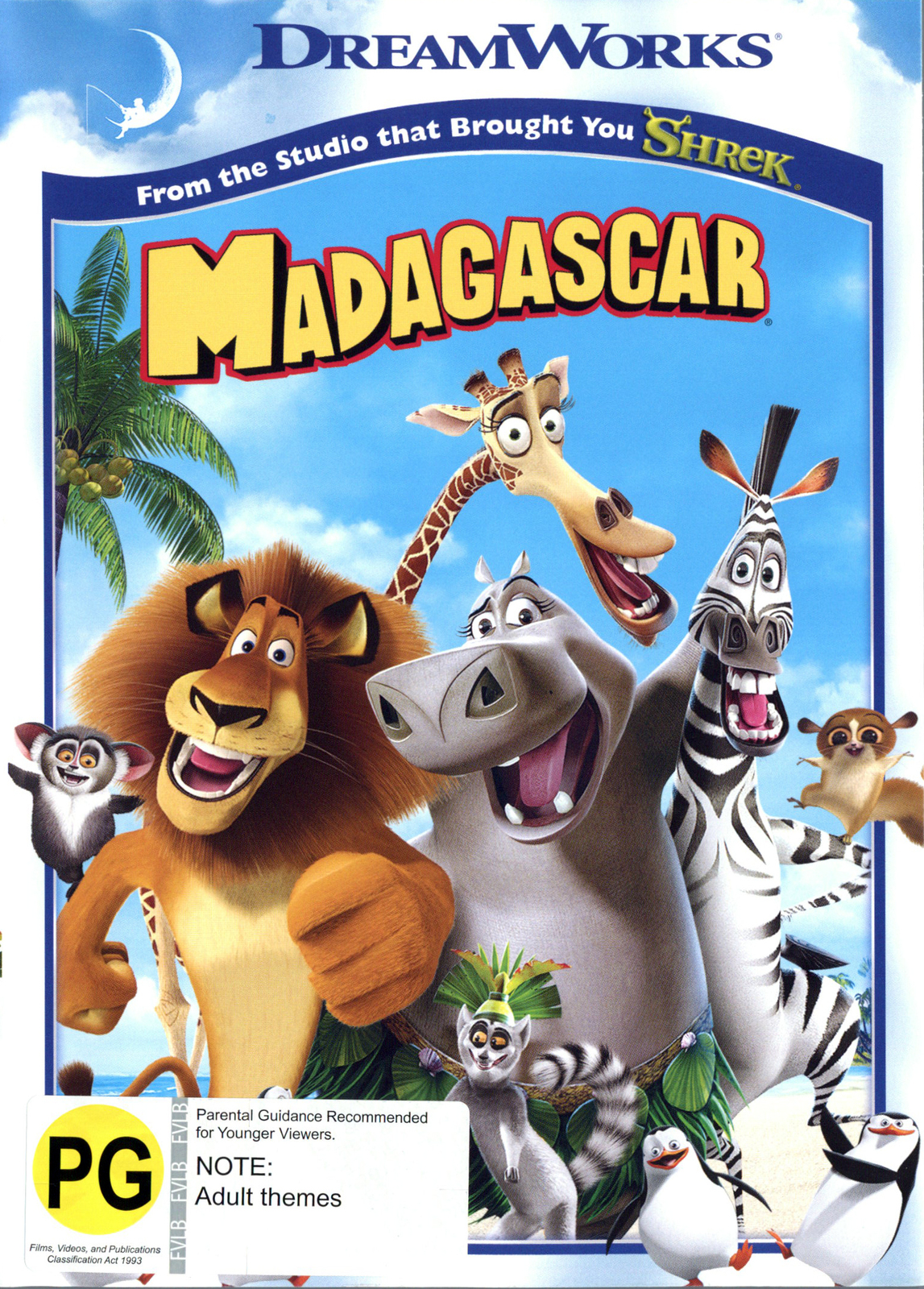 Madagascar (New Packaging) on DVD image