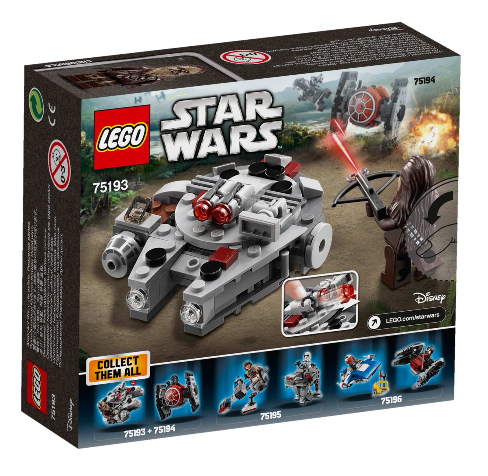 LEGO Star Wars: Millennium Falcon Microfighter (75193) image