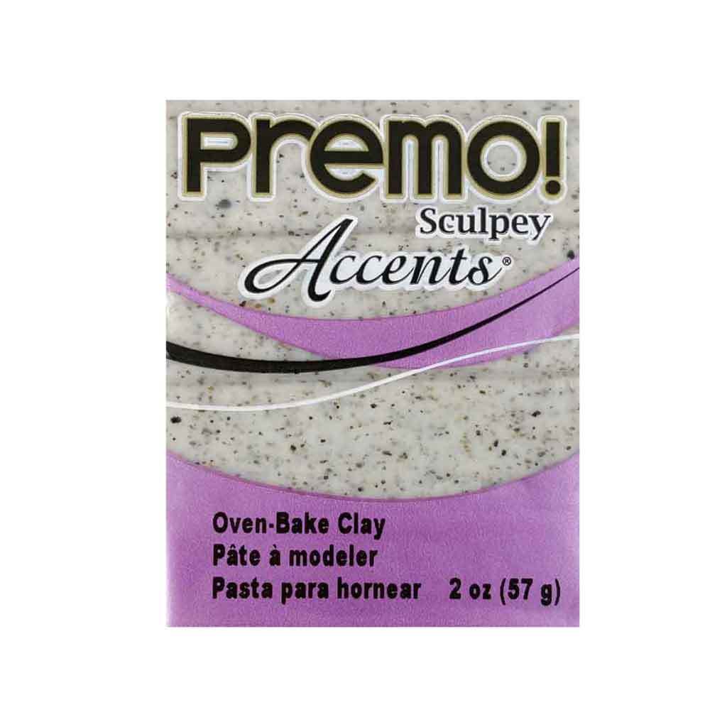 Sculpey Premo Polymer Clay - Gray Granite 8 oz.