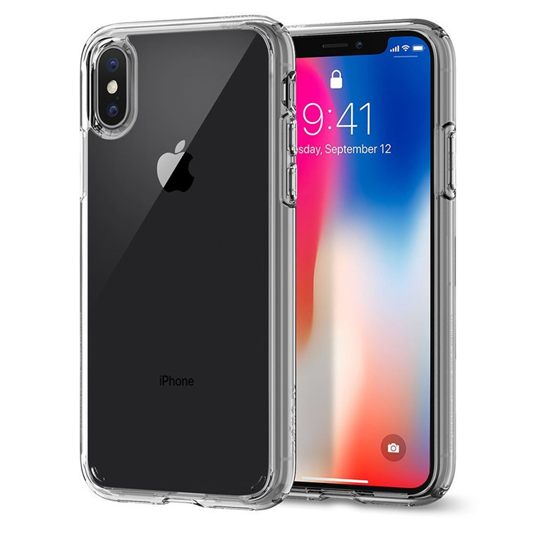 Spigen iPhone X/XS Ultra Hybrid Case Crystal Clear