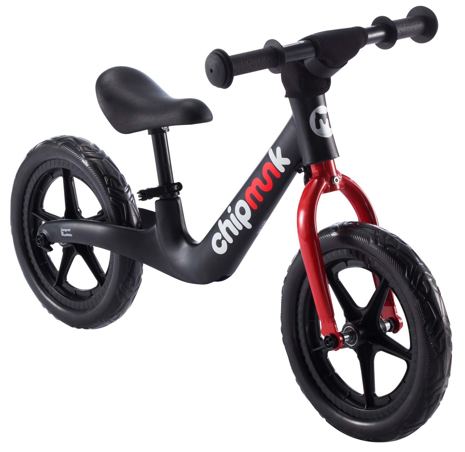 RoyalBaby: Chipmunk Balance Bike - Black image
