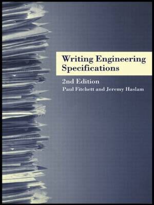 Writing Engineering Specifications by Paul Fitchett image