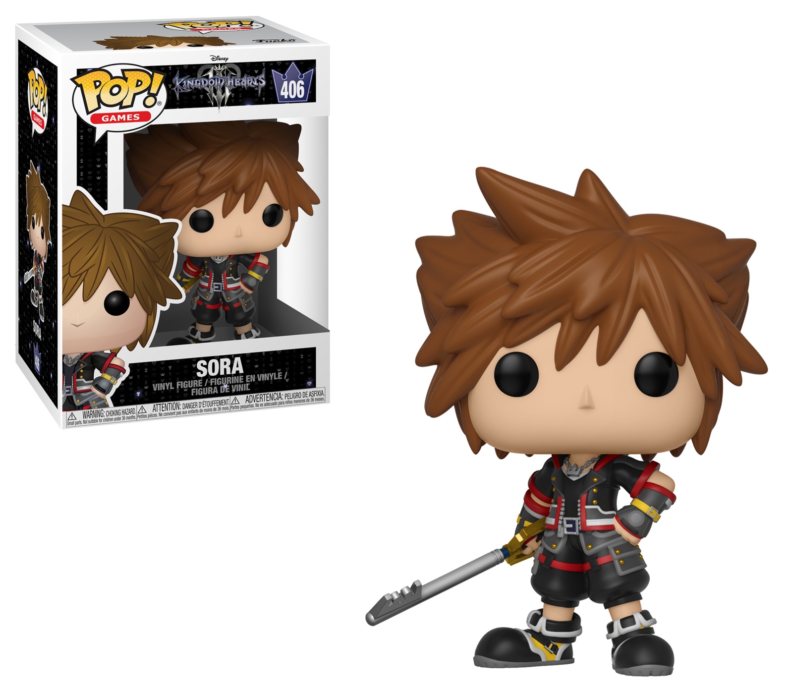 Kingdom Hearts III - Sora Pop! Vinyl Figure image