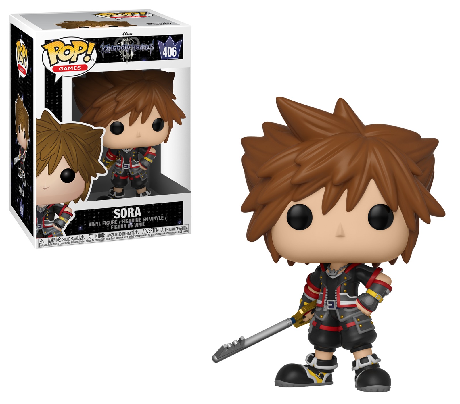 Kingdom Hearts III - Sora Pop! Vinyl Figure