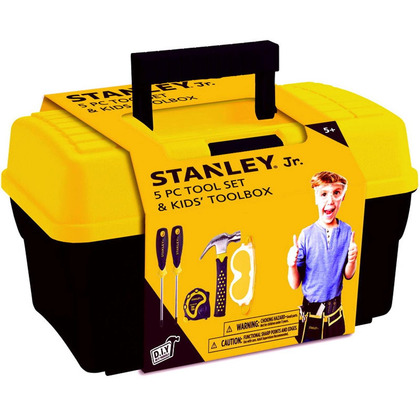 Buy Stanley Jr 5 Piece Tool Box Set at Mighty Ape NZ
