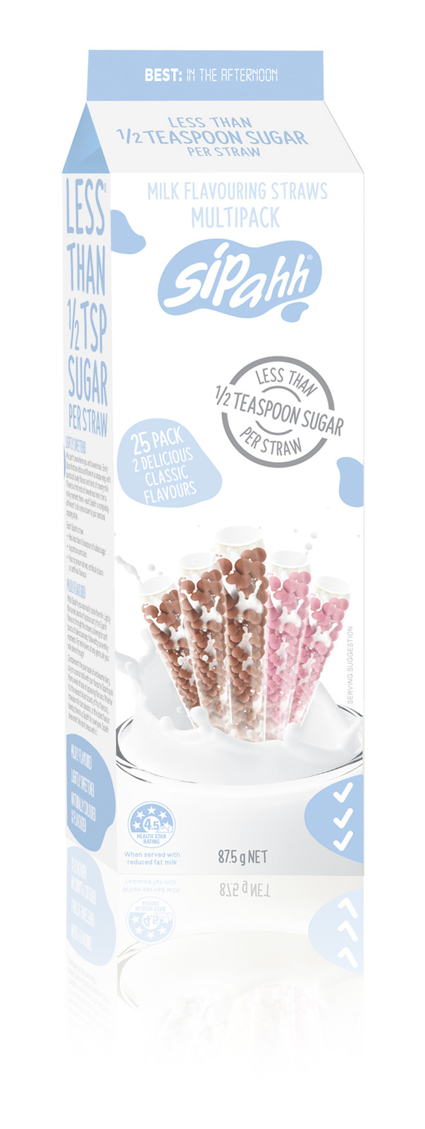 Sipahh Straws 25 pack 87.5g at Mighty Ape NZ