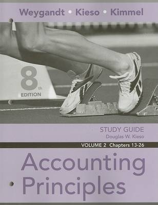 Accounting Principles: v. 2, Chapters 14-27: Study Guide by Jerry J. Weygandt image
