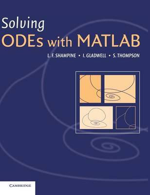 Solving ODEs with MATLAB by L F Shampine image