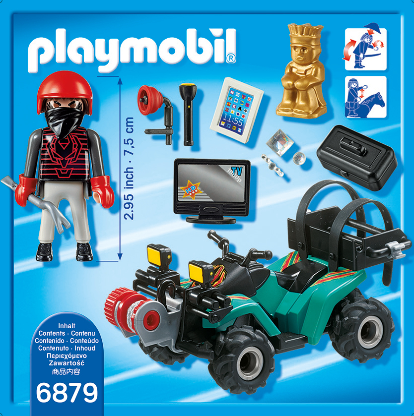 Playmobil: Robber's Quad with Loot image