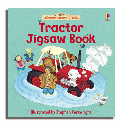 Tractor Jigsaw Book by Heather Amery image