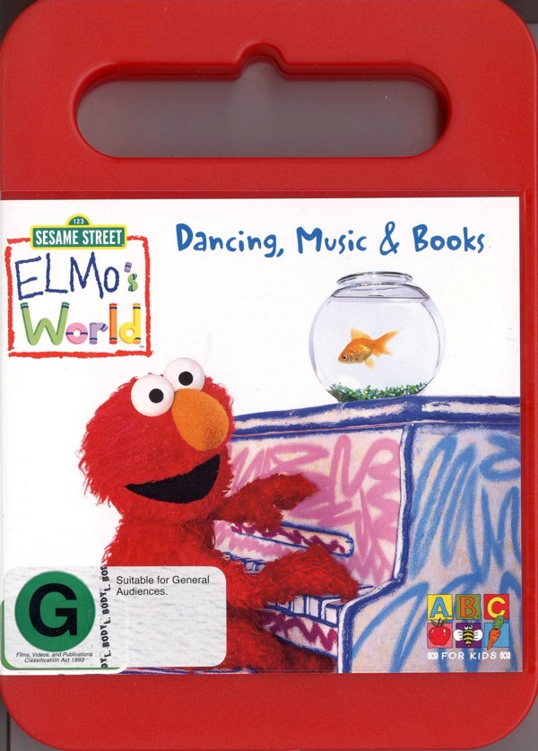 Elmo's World - Dancing, Music And Books (Handle Case) on DVD image