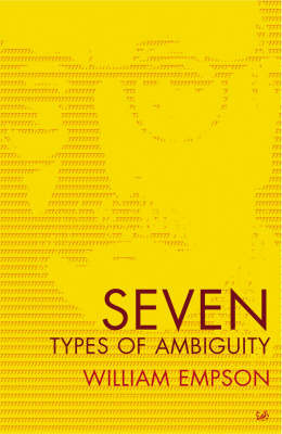 Seven Types of Ambiguity by William Empson image