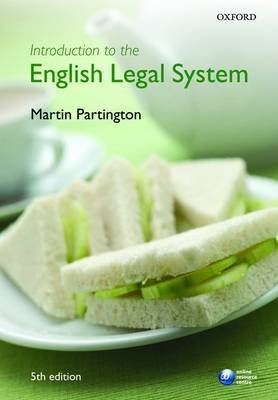Introduction to the English Legal System by Martin Partington image