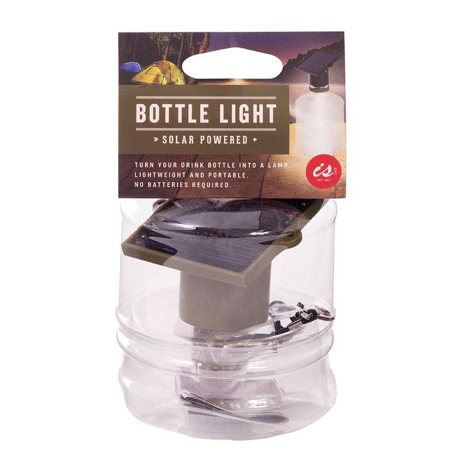 Solar Powered Bottle Light