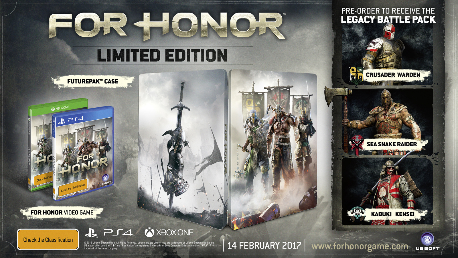 For Honor Limited Edition | Xbox One | Buy Now | at Mighty Ape Australia
