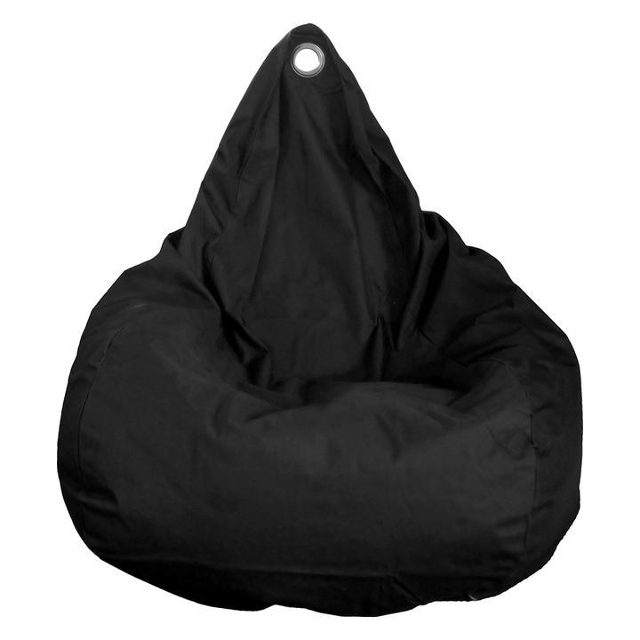 Beanz Big Bean Indoor/Outdoor Bean Bag Cover Black at Mighty Ape NZ