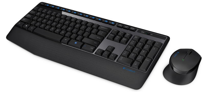 Logitech MK345 Wireless Desktop Kit - Keyboard & Mouse Combo image