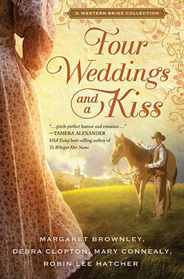Four Weddings and a Kiss by Margaret Brownley image