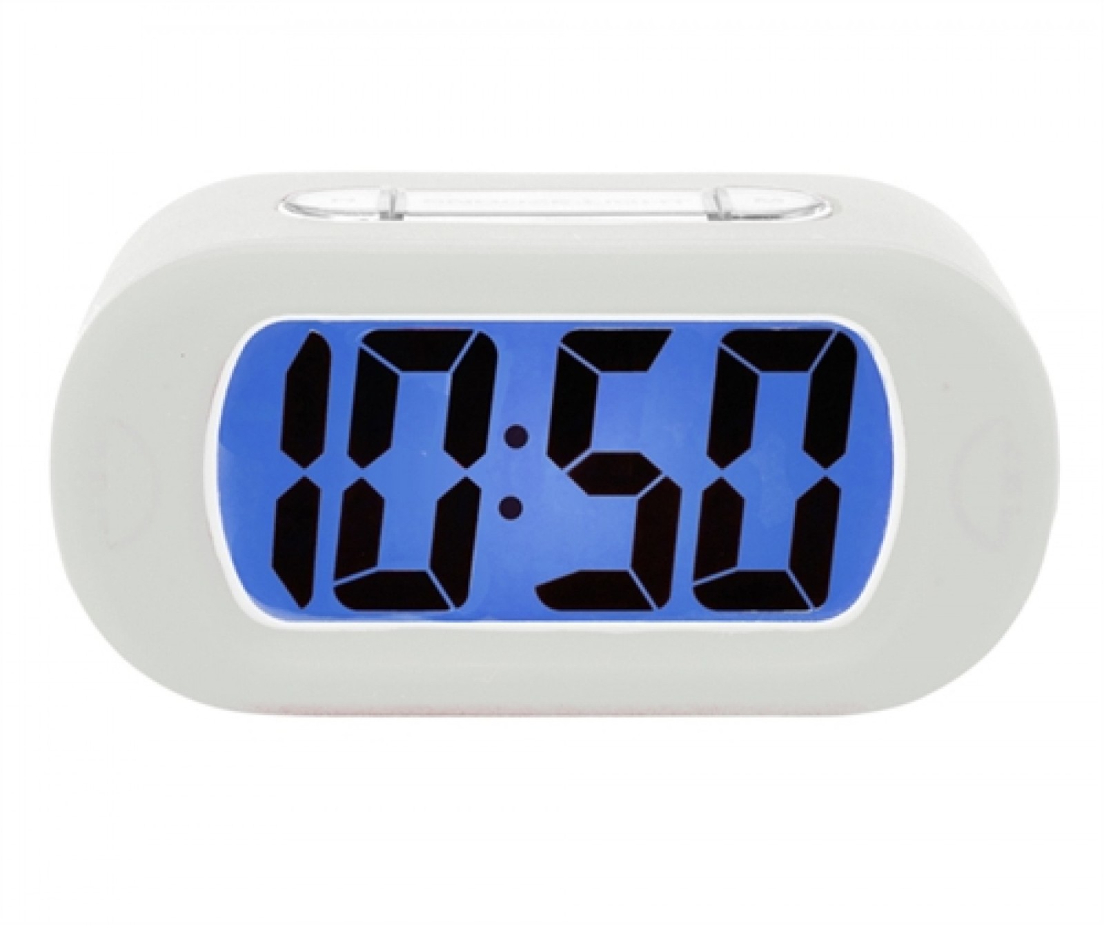 Karlsson Gummy Alarm Clock: White