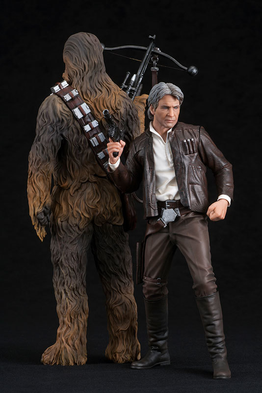 1/10 Han Solo & Chewbacca - Artfx+ Figure Set image