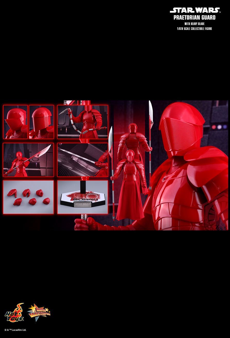 Star Wars: The Last Jedi - Praetorian Guard (Heavy Blade) - 12" Articulated Figure