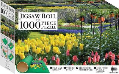 Hinkler: Jigsaw Roll with 1000-Piece Puzzle - Springtime Tulips image