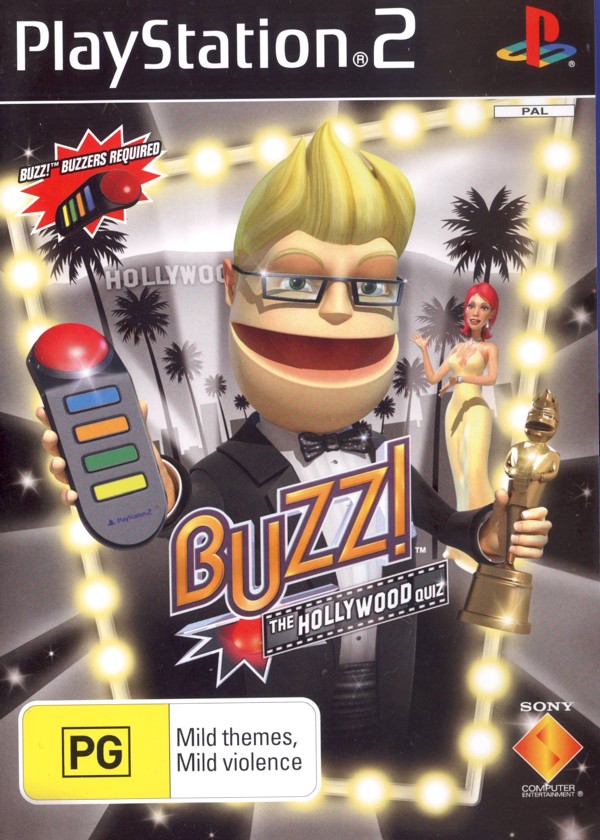 Buzz! Hollywood (game only) on PS2