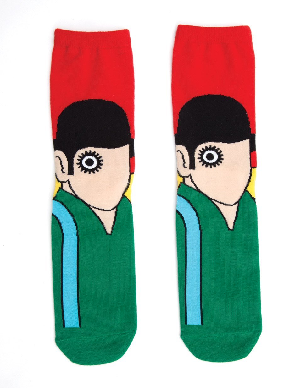 Out of Print: Clockwork Orange - Men's Crew Socks image