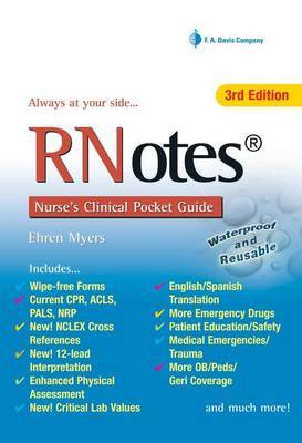 RNotes Nurse's Clinical Pocket Guide by Ehren Myers image