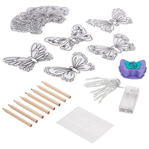 Alex: Shrinky Dinks - 3D Butterfly Lights image