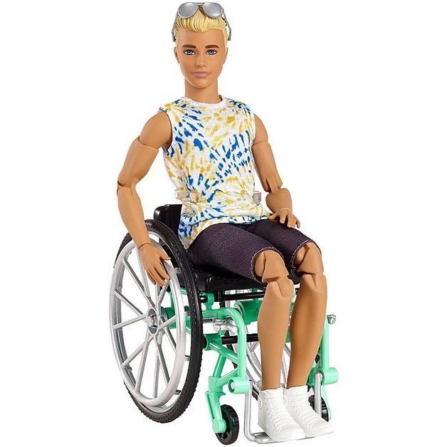 Buy Barbie Wheelchair Ken Doll (Blonde) at Mighty Ape NZ