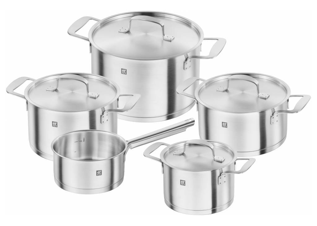 Zwilling Cookware 5pc Saucepan Set at Mighty Ape NZ