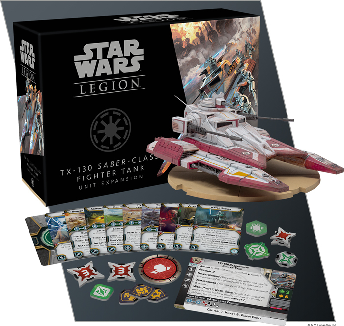 Star Wars Legion: TX-130 Saber-class Fighter Tank Unit Expansion