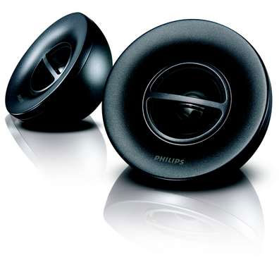 Philips SBP1100 Portable MP3 Speakers- Black