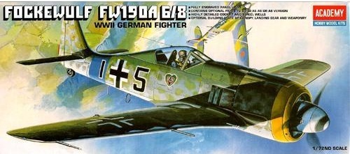 Academy Focke Wulf FW190A-6/8 1/72 Model Kit