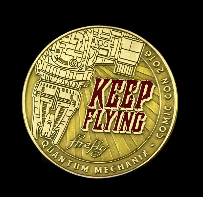 Firefly - Keep Flying Challenge Coin image