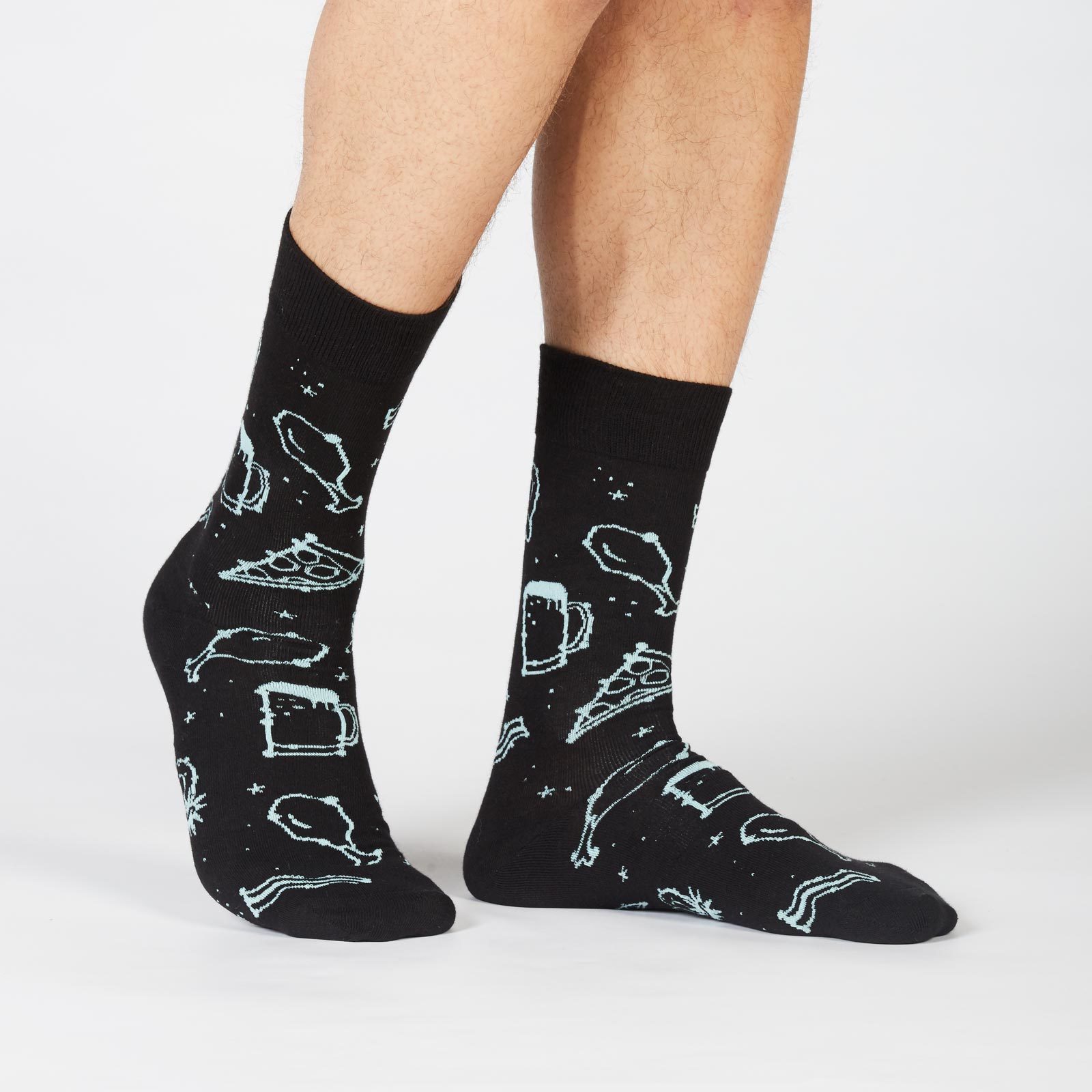 Men's - Pizza Pie In The Sky Crew Socks image