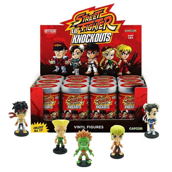 Street Fighter - Lil' Knock-Outs Mini Figures - Series 1 (Blindbox)